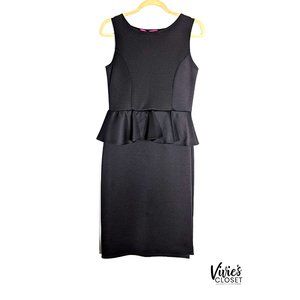 NWT Boohoo Sleeveless Peplum Midi Dress 8